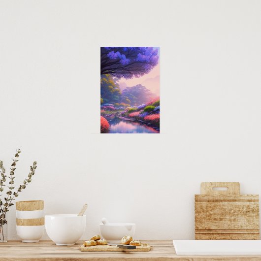 Garden Harmony Poster (Keuken)