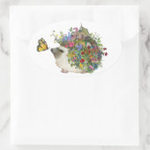 Garden Hedgehog Stickers (Tas)