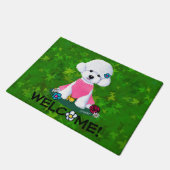 Garden Helper Bichon Doormat Deurmat (Schuin)