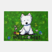 Garden Helper Westie Doormat Deurmat (Voorkant)