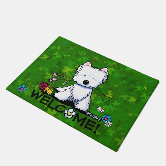 Garden Helper Westie Doormat Deurmat (Schuin)