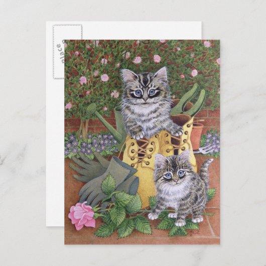 Garden Helpers Briefkaart (Voorkant / Achterkant)