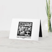 "GARDEN HELPERS" kunstkaart Kaart (Achterkant)