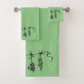 Garden Herbs Bad Handdoek (Insitu)