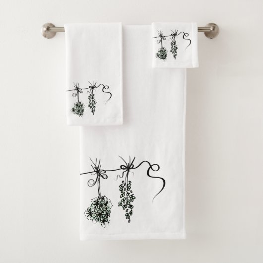 Garden Herbs Bad Handdoek (Insitu)