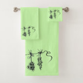 Garden Herbs Bad Handdoek (Insitu)