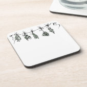 Garden Herbs Bier Onderzetter (Linkerzijde)