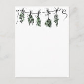Garden Herbs Briefkaart (Voorkant)