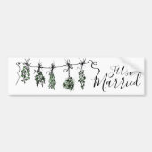 Garden Herbs Bumpersticker (Voorkant)