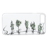Garden Herbs Case-Mate iPhone Case (Achterkant (Horizontaal))