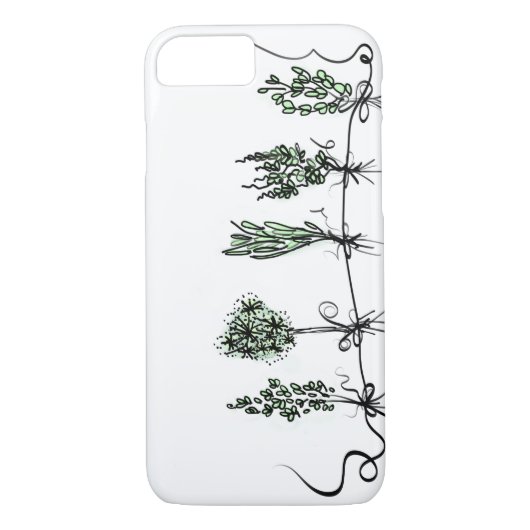 Garden Herbs Case-Mate iPhone Case (Achterkant)