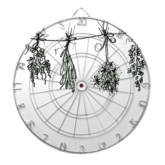 Garden Herbs Dartbord (Voorkant)