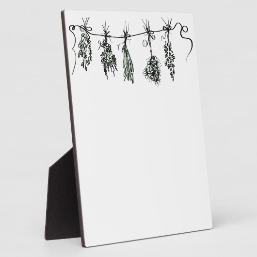 Garden Herbs Fotoplaat (Zijkant)