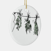 Garden Herbs Keramisch Ornament (Rechts)