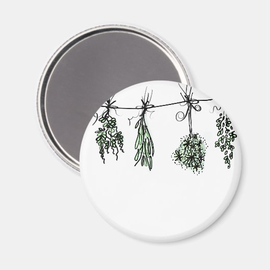 Garden Herbs Magneet (Voorkant / Achterkant)