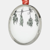 Garden Herbs Metalen Ornament (Links)