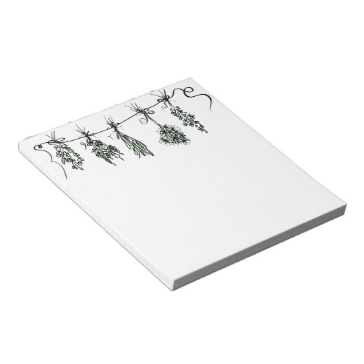 Garden Herbs Notitieblok (Schuin)