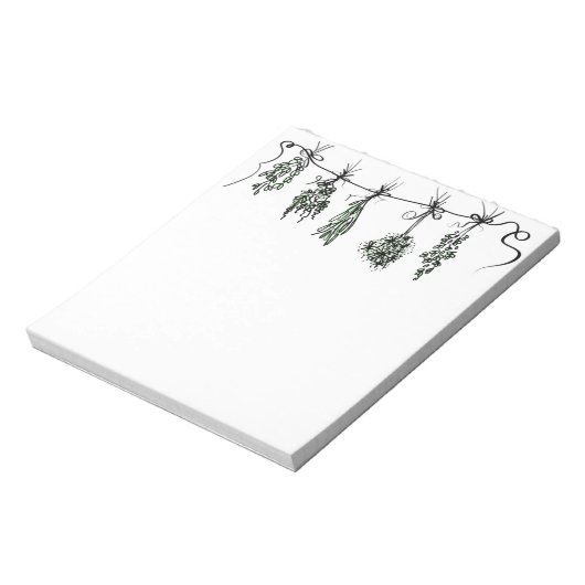 Garden Herbs Notitieblok (Linkerzijde)