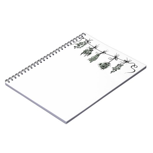 Garden Herbs Notitieboek (Linkerzijde)