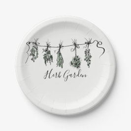 Garden Herbs Papieren Bordje