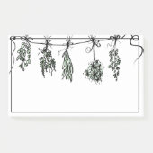 Garden Herbs Post-it® Notes (Voorkant)