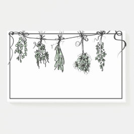Garden Herbs Post-it® Notes
