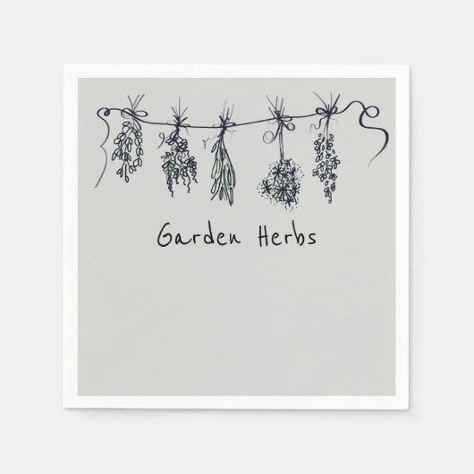 Garden Herbs Servet (Voorkant)