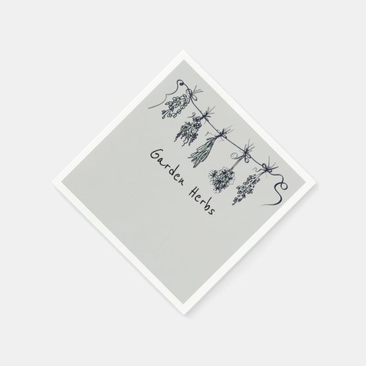 Garden Herbs Servet (Hoek)