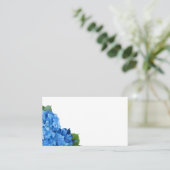 Garden Hydrangea Weddenschap Blank Plaatskaartje (Staand voorkant)