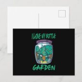 Garden - Ik hou van mijn botteltuin Briefkaart (Voorkant / Achterkant)