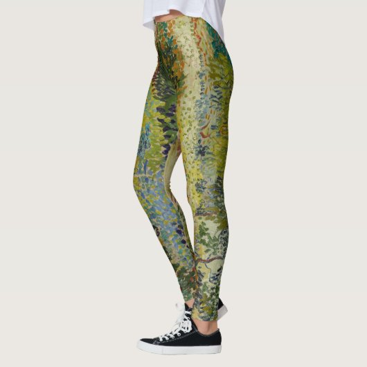 Garden in Arles door Vincent Van Gogh Leggings (Links)