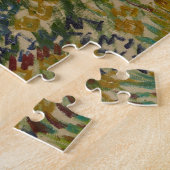 Garden in Arles door Vincent Van Gogh Legpuzzel (Zijkant)