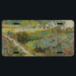 Garden in Arles door Vincent Van Gogh Nummerplaat<br><div class="desc">Vincent Van Gogh - Garden in Arles. Mooie kunst,  impressionistisch schilderij. Beschikbaar op veel grote Van Gogh cadeautjes.</div>