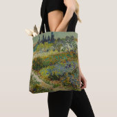 Garden in Arles door Vincent Van Gogh Tote Bag (Dichtbij)