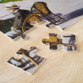 Garden in de trilling van Sainte-Adresse Claude Mo Legpuzzel (Zijkant)