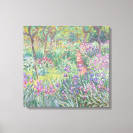Garden in Giverny door Claude Monet Canvas Afdruk