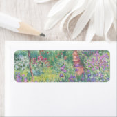 Garden in Giverny door Claude Monet Etiket (Insitu)