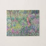 Garden in Giverny door Claude Monet Legpuzzel<br><div class="desc">Claude Monet - Garden in Giverny. Prachtige indrukwekkende schilderij van een tuin in Giverny door Claude Monet.</div>