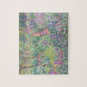 Garden in Giverny door Claude Monet Legpuzzel (Verticaal)