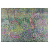 Garden in Giverny door Claude Monet Snijplank (Voorkant)