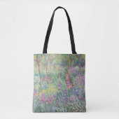 Garden in Giverny door Claude Monet Tote Bag (Voorkant)