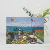 Garden in Sainte-Adresse | Claude Monet (Staand voorkant)