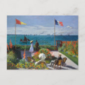 Garden in Sainte-Adresse | Claude Monet Briefkaart (Voorkant)