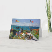 Garden in Sainte-Adresse | Claude Monet Kaart (Voorkant)