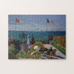 Garden in Sainte-Adresse - Claude Monet Legpuzzel<br><div class="desc">Tuin bij Sainte-Adresse,  1867 Claude Monet,  cool,  old,  meester,  meesterwerk,  fijn,  impressionisme,  tuin,  sainte adresse,  kunst,  verf,  trillend,  verzadigd,  kleur,  mooi,  mooi,  kwaliteit,  hoge kwaliteit,  hoge resolutie,  landschap,  landschap,  scenery,  post,  decoratie,  kleuren,  parijs,  frankrijk,  vernieuwd beste,  verkoper,  kleurrijk,  kleurrijk,  kleurrijk goedkoop</div>