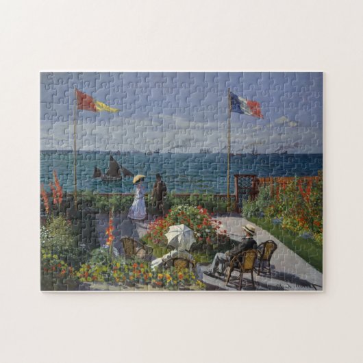 Garden in Sainte-Adresse - Claude Monet Legpuzzel (Horizontaal)