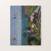 Garden in Sainte-Adresse - Claude Monet Legpuzzel (Verticaal)