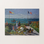 Garden in Sainte-Adresse - Claude Monet Legpuzzel<br><div class="desc">Tuin bij Sainte-Adresse,  1867 Claude Monet,  cool,  old,  meester,  meesterwerk,  fijn,  impressionisme,  tuin,  sainte adresse,  kunst,  verf,  trillend,  verzadigd,  kleur,  mooi,  mooi,  kwaliteit,  hoge kwaliteit,  hoge resolutie,  landschap,  landschap,  scenery,  post,  decoratie,  kleuren,  parijs,  frankrijk,  vernieuwd beste,  verkoper,  kleurrijk,  kleurrijk,  kleurrijk goedkoop</div>