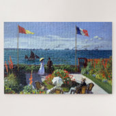 Garden in Sainte-Adresse door Claude Monet Legpuzzel (Horizontaal)