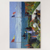 Garden in Sainte-Adresse door Claude Monet Legpuzzel (Verticaal)